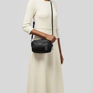 Coach Court Crossbody 91065 – Black Leather/Nylon Purse